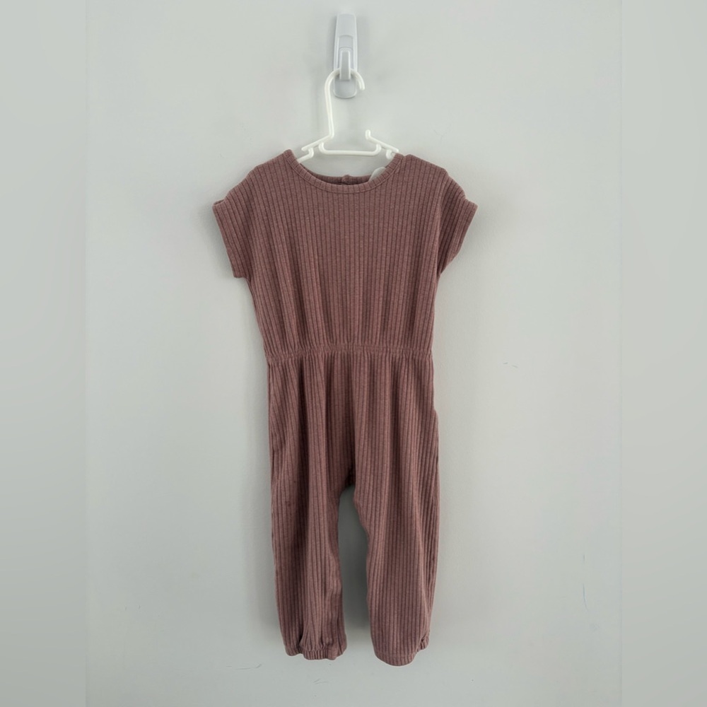 H&M Ribbed Kids One Piece - Mauve